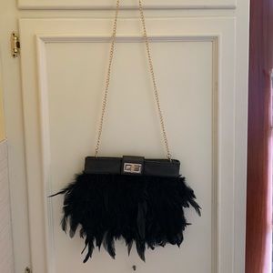 JUSTFAB Feather Purse